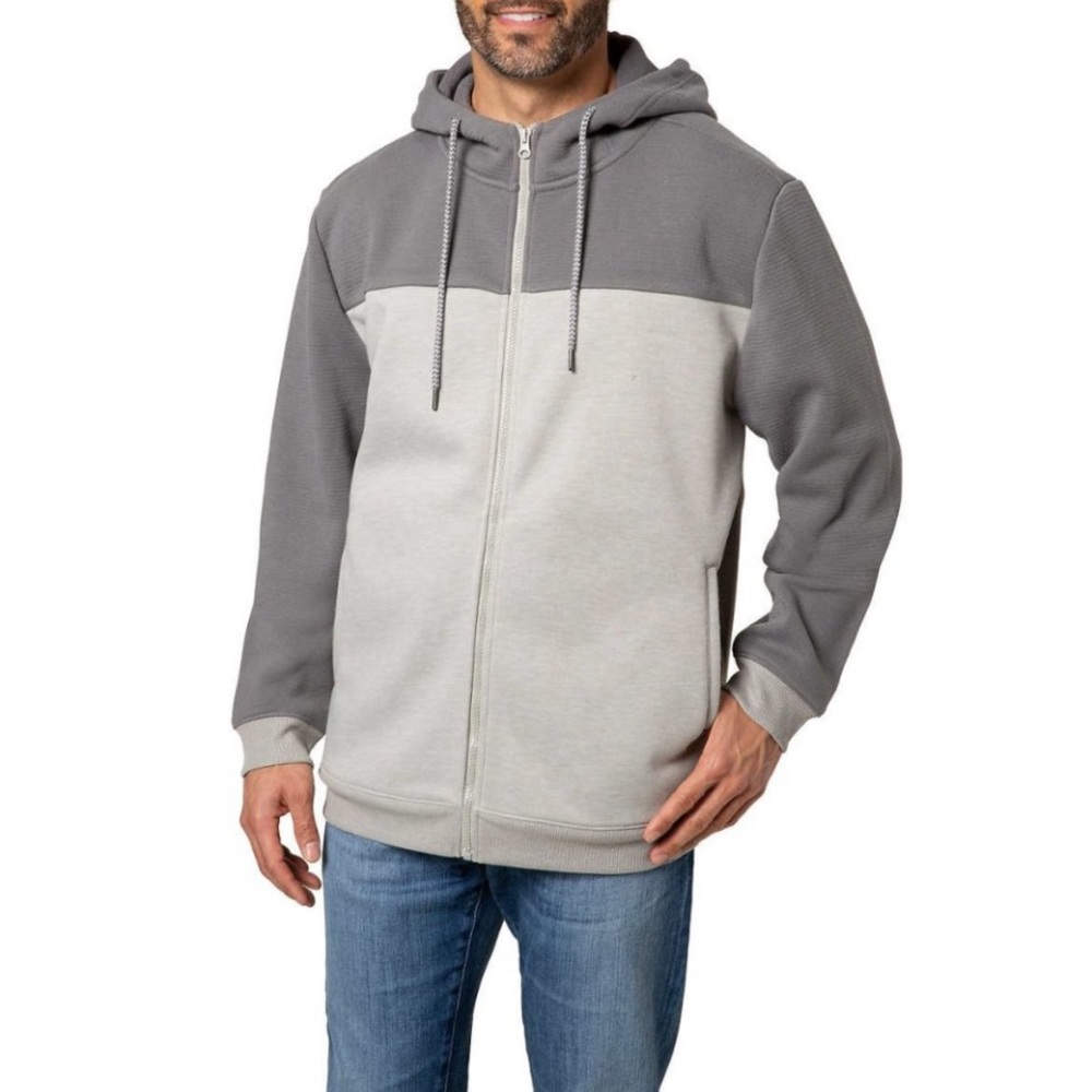 Voyager Men's Polar Fleece Full Zip Hoodie